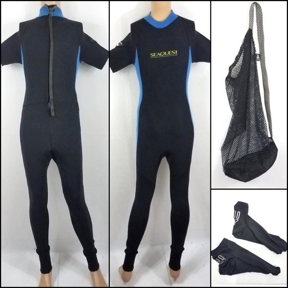 Other - SEA QUEST Wet Suit Medium + EVO Large + Net Bag